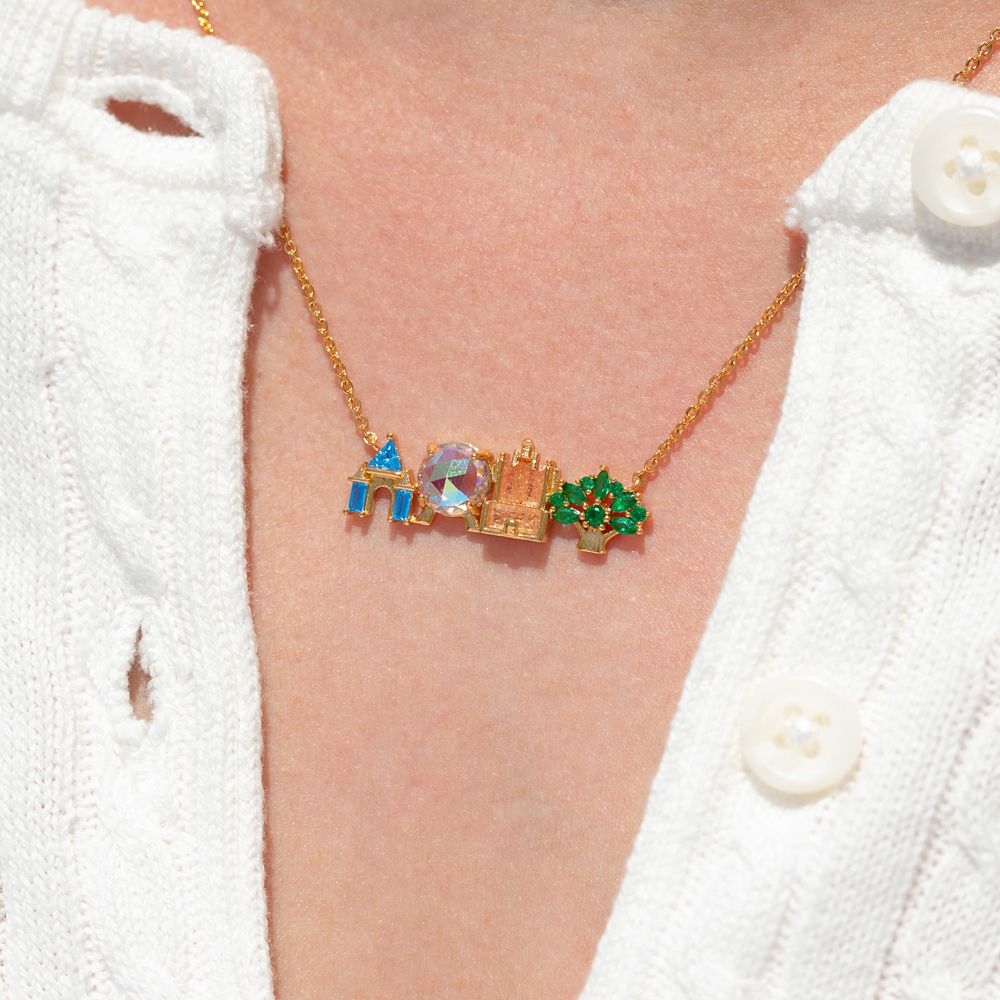 Walt Disney World Attractions Necklace by Girls Crew