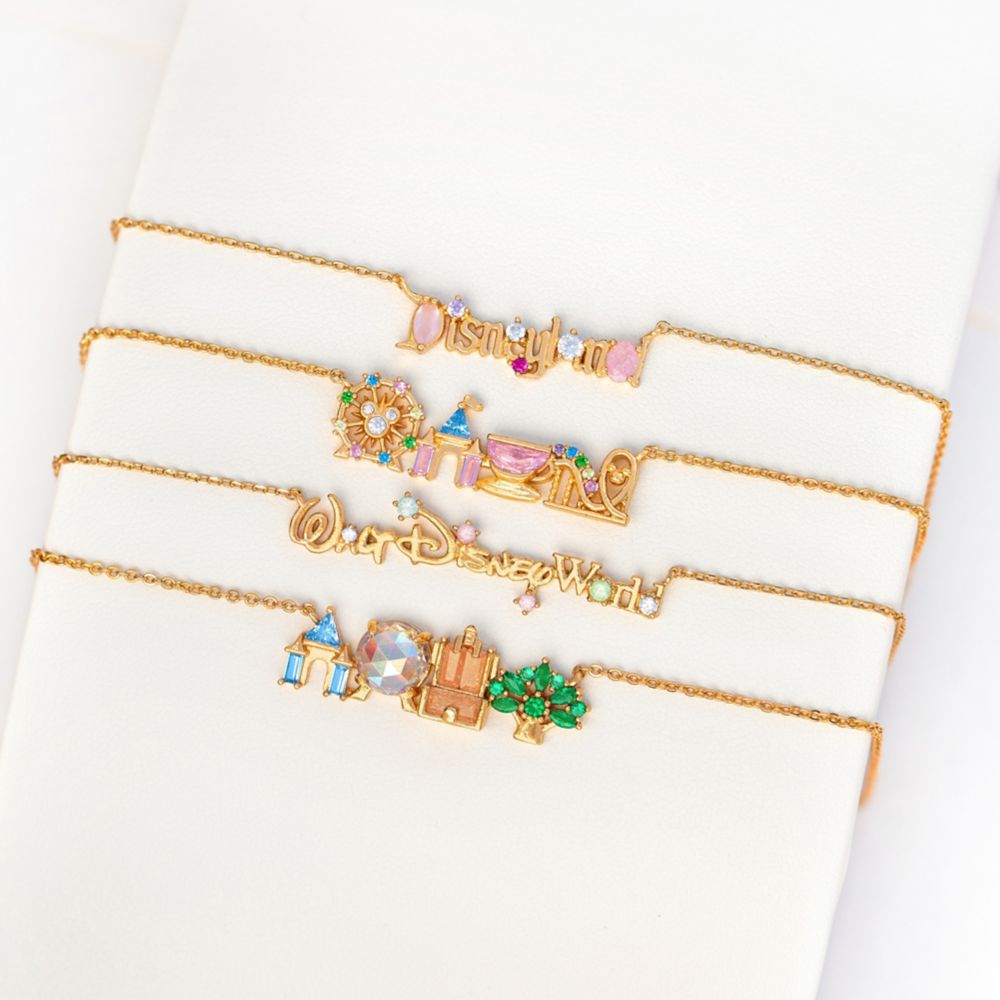 Walt Disney World Attractions Necklace by Girls Crew