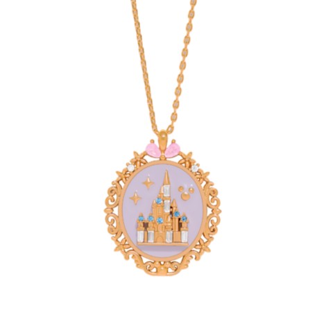 Disney Fantasyland Castle Necklace by Girls Crew