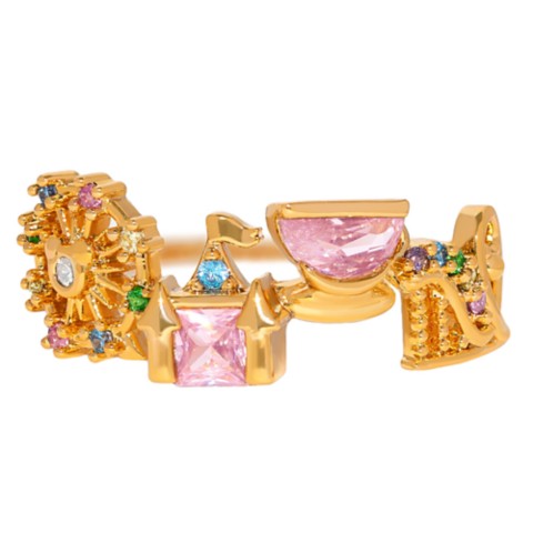 Girls Crew Disneyland Icons Ring by
