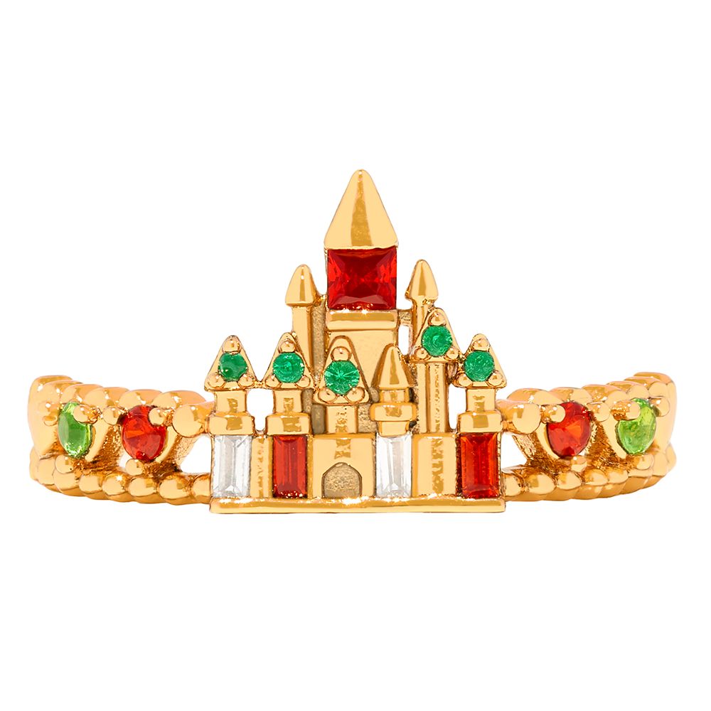 Fantasyland Castle Holiday Ring by Girls Crew