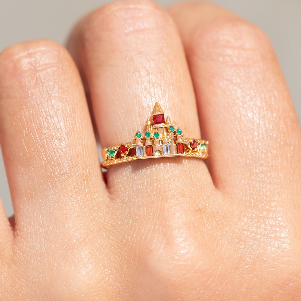 Fantasyland Castle Holiday Ring by Girls Crew