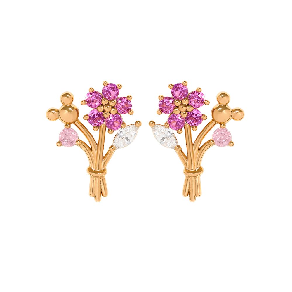Mickey Mouse Icon Bouquet Earrings by Girls Crew
