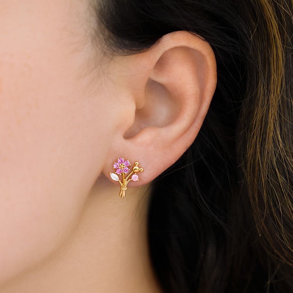 Mickey Mouse Icon Bouquet Earrings by Girls Crew