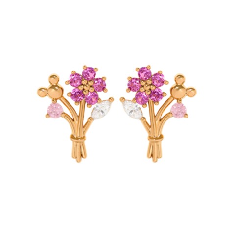 Girls Crew Mickey Mouse Icon Bouquet Earrings by