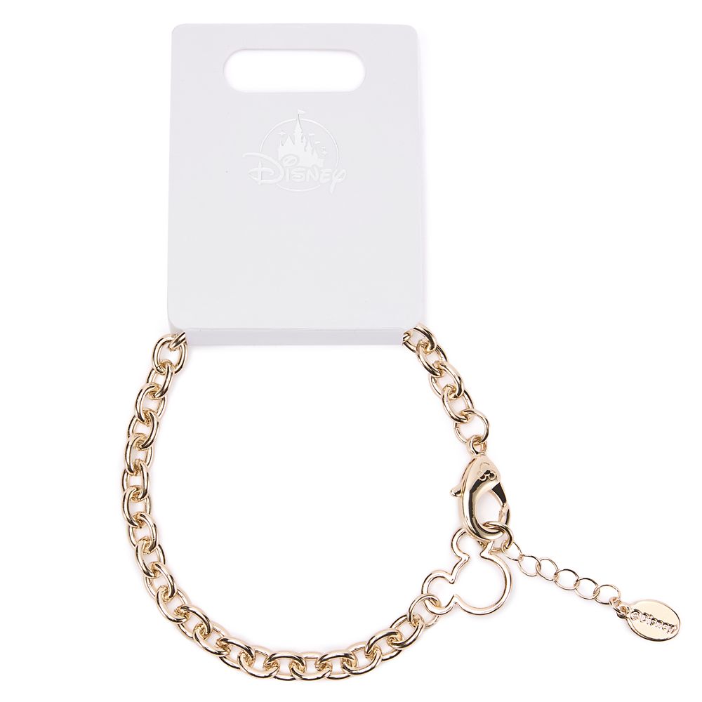 Mickey Mouse Icon Chain Bracelet
