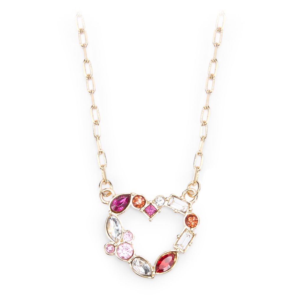 Mickey Mouse Icon Heart Necklace