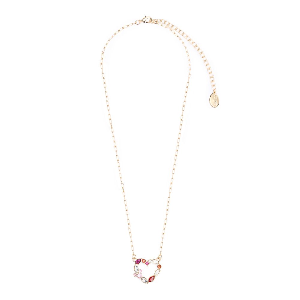 Mickey Mouse Icon Heart Necklace