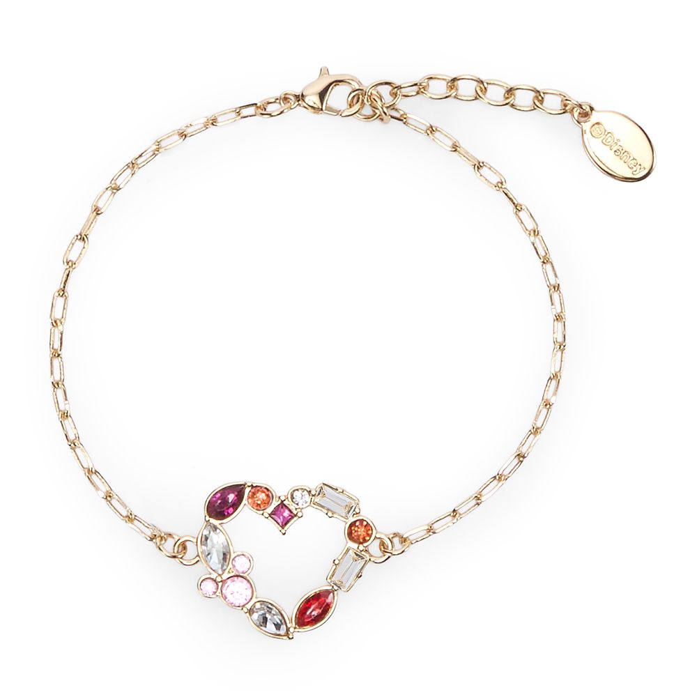 Mickey Mouse Icon Heart Bracelet