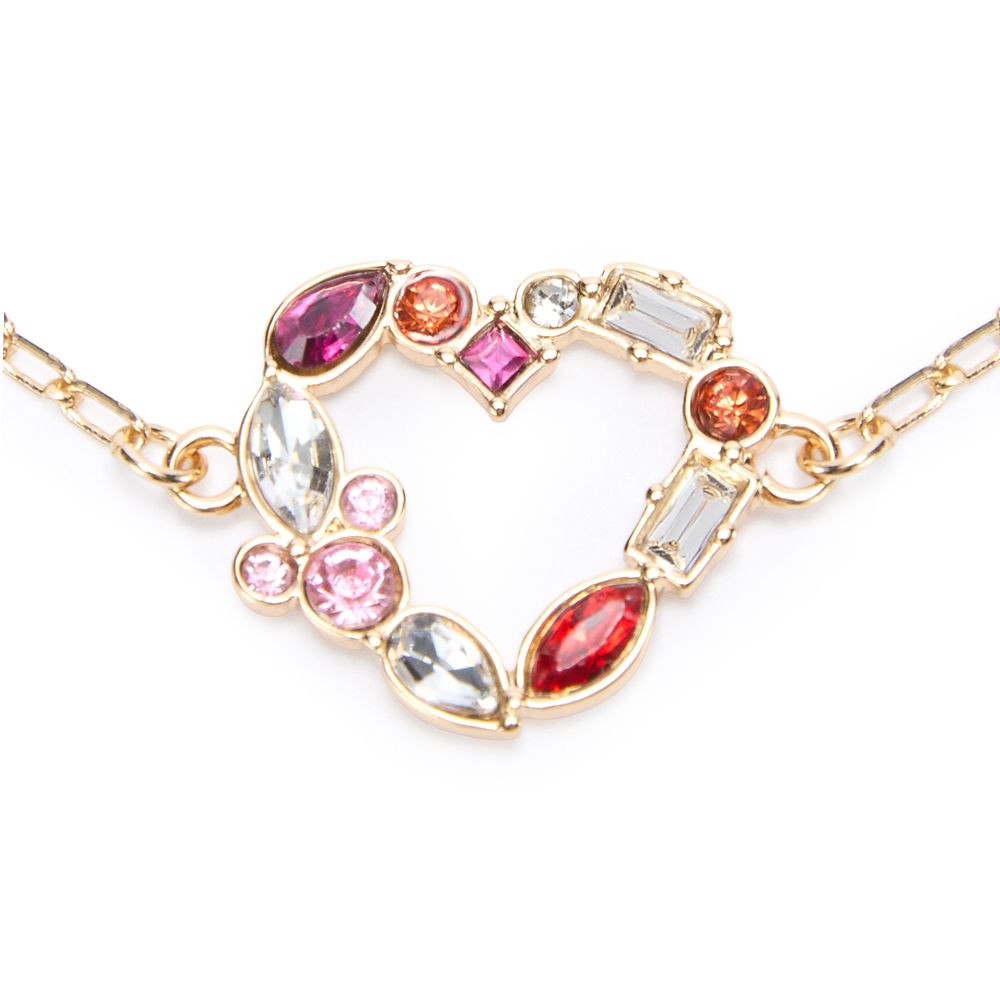 Mickey Mouse Icon Heart Bracelet