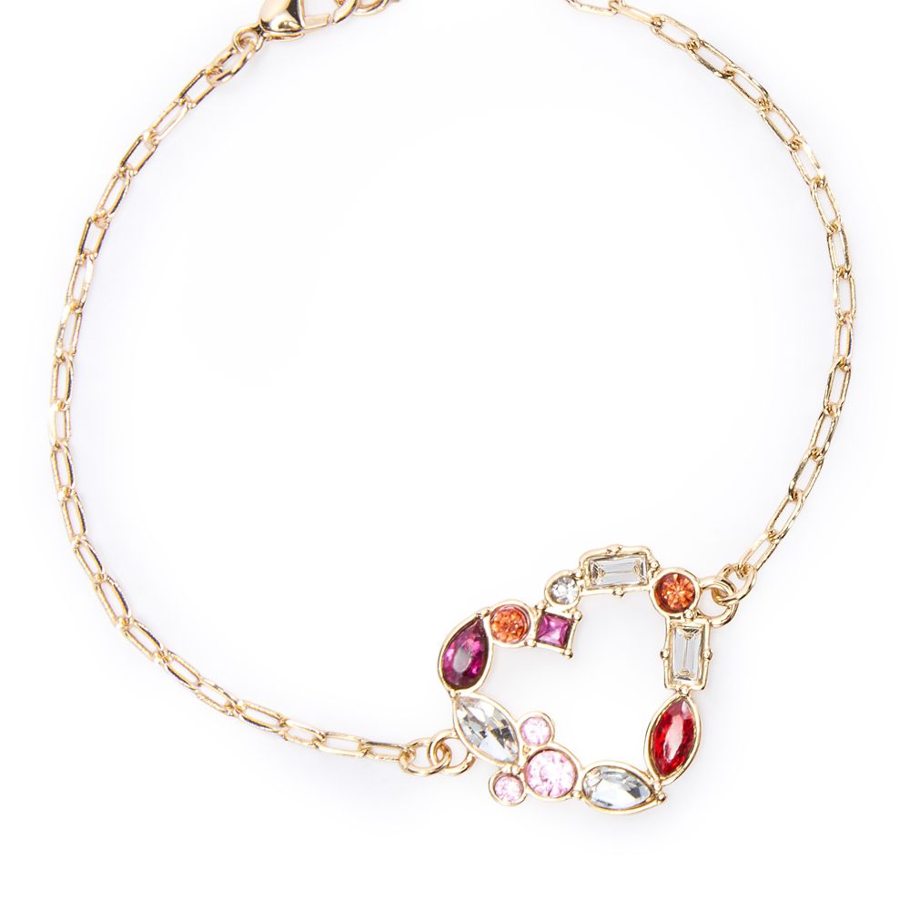 Mickey Mouse Icon Heart Bracelet