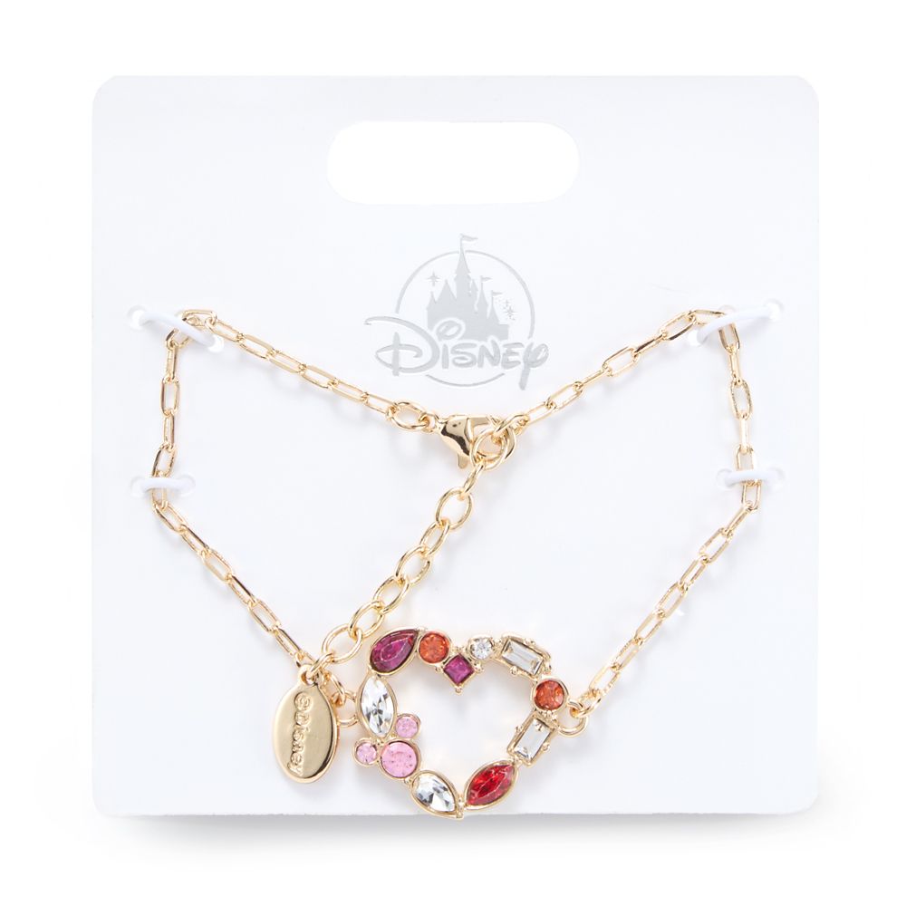 Mickey Mouse Icon Heart Bracelet