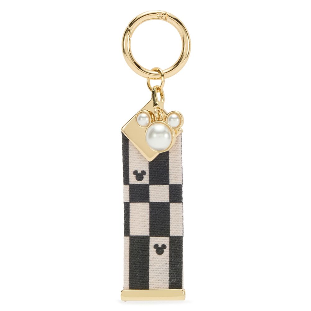 Mickey Mouse Icon Checkered Bag Charm