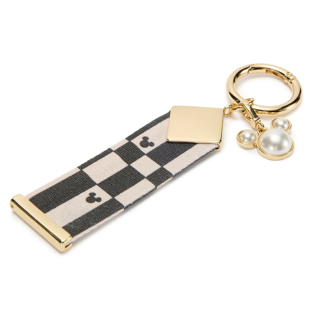 Mickey Mouse Icon Checkered Bag Charm