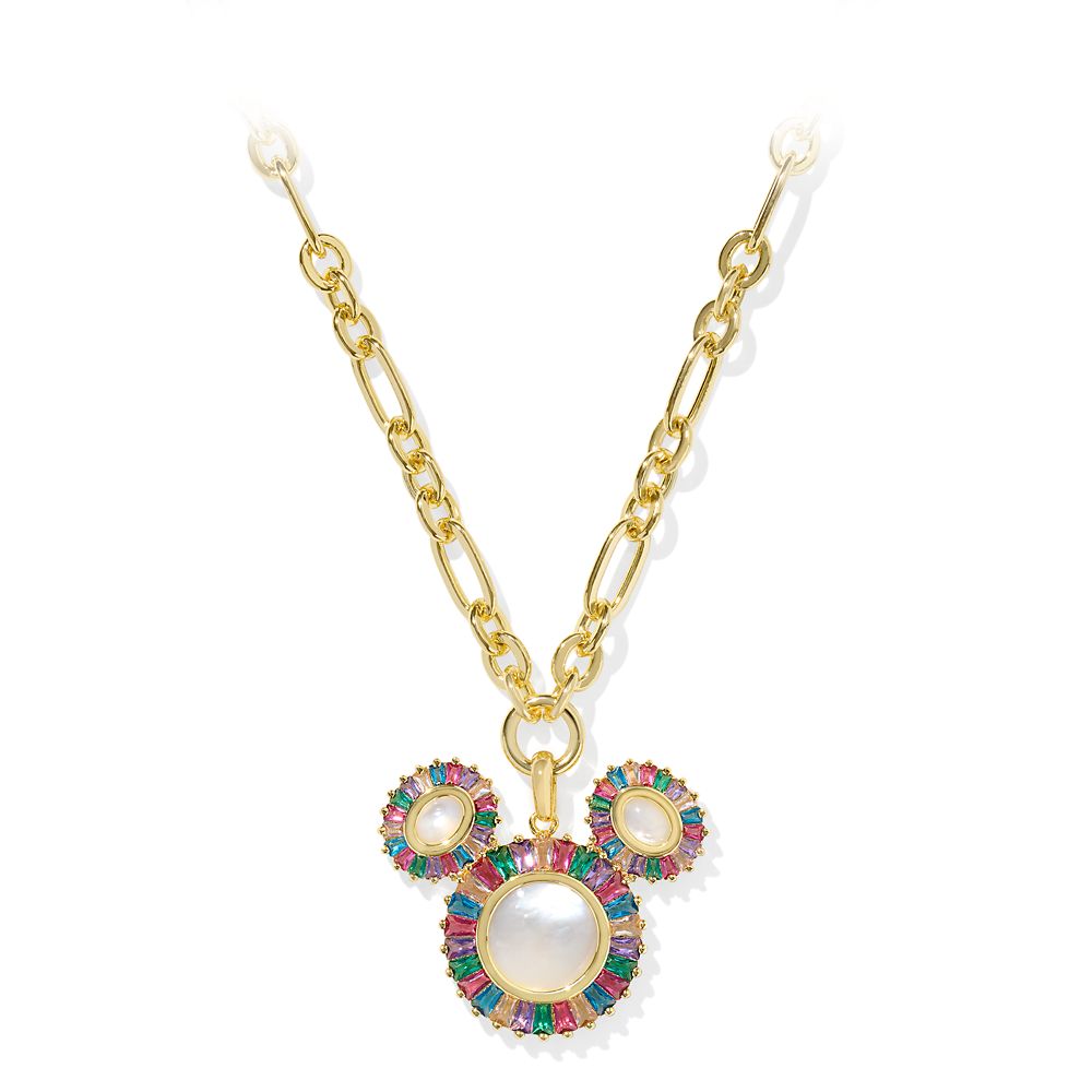 Mickey Mouse Icon Necklace by Kendra Scott  Multicolor Official shopDisney