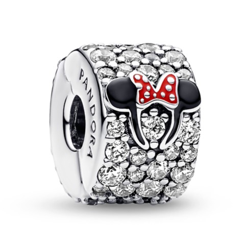 Pandora Jewelry Mickey and Minnie Mouse Clip Charm by Pandora – Disney Parks
