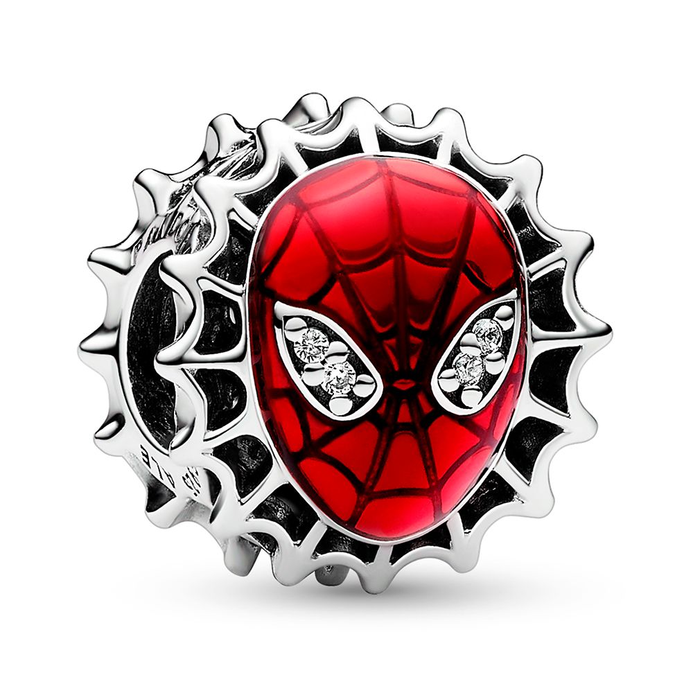 Spider-Man Charm by Pandora - Disney Parks | Disney Store