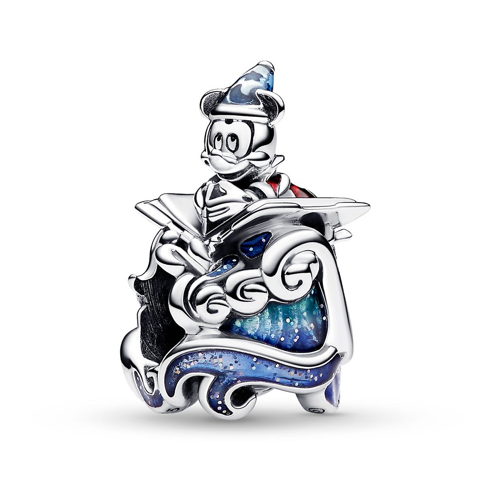 Sorcerer Mickey Mouse Charm by Pandora Fantasia Disney Parks Disney Store