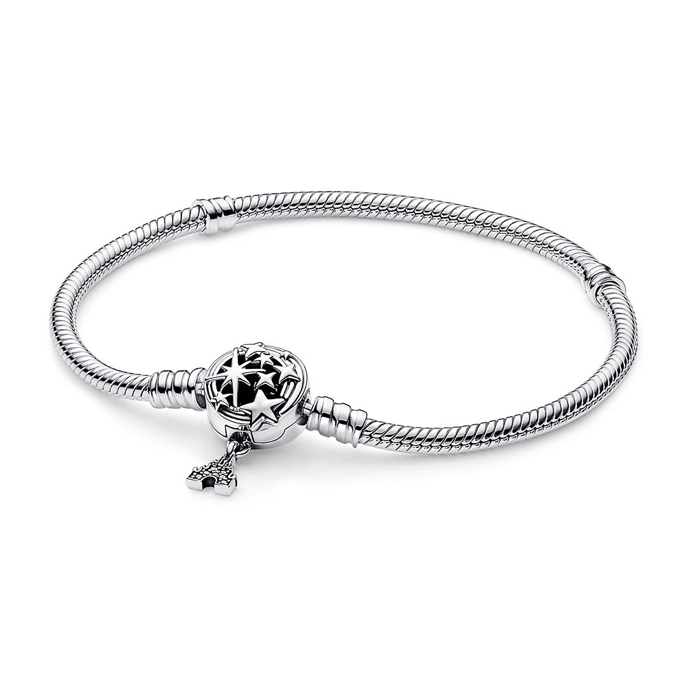 Fantasyland Castle Shooting Star Snake Chain Bracelet by Pandora ...