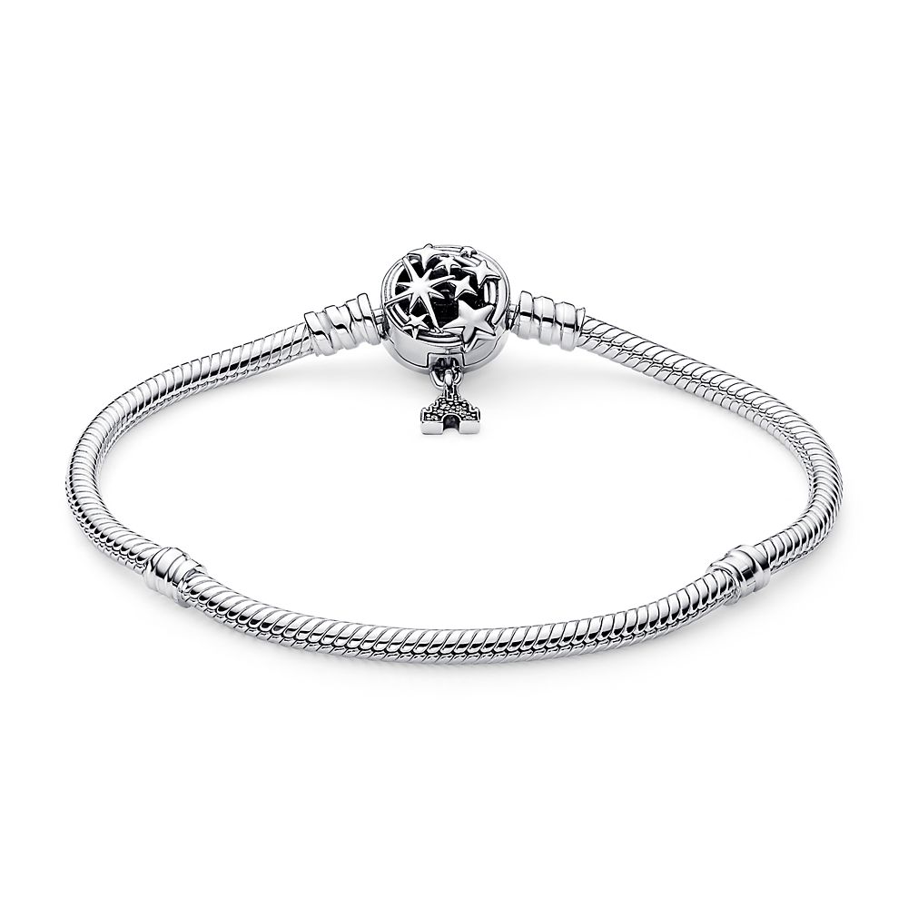 Fantasyland Castle Shooting Star Snake Chain Bracelet by Pandora - Disney Parks