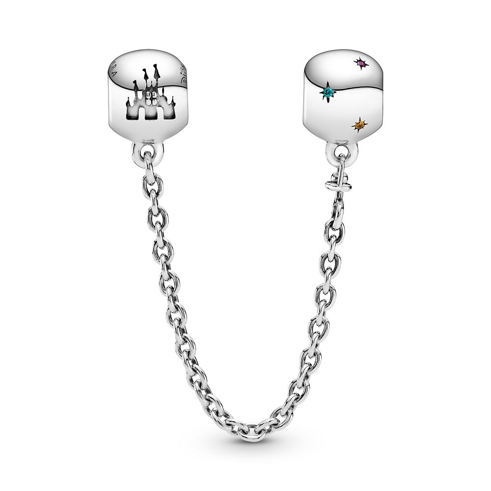 Fantasyland Castle Safety Chain Charm by Pandora - Disney Parks