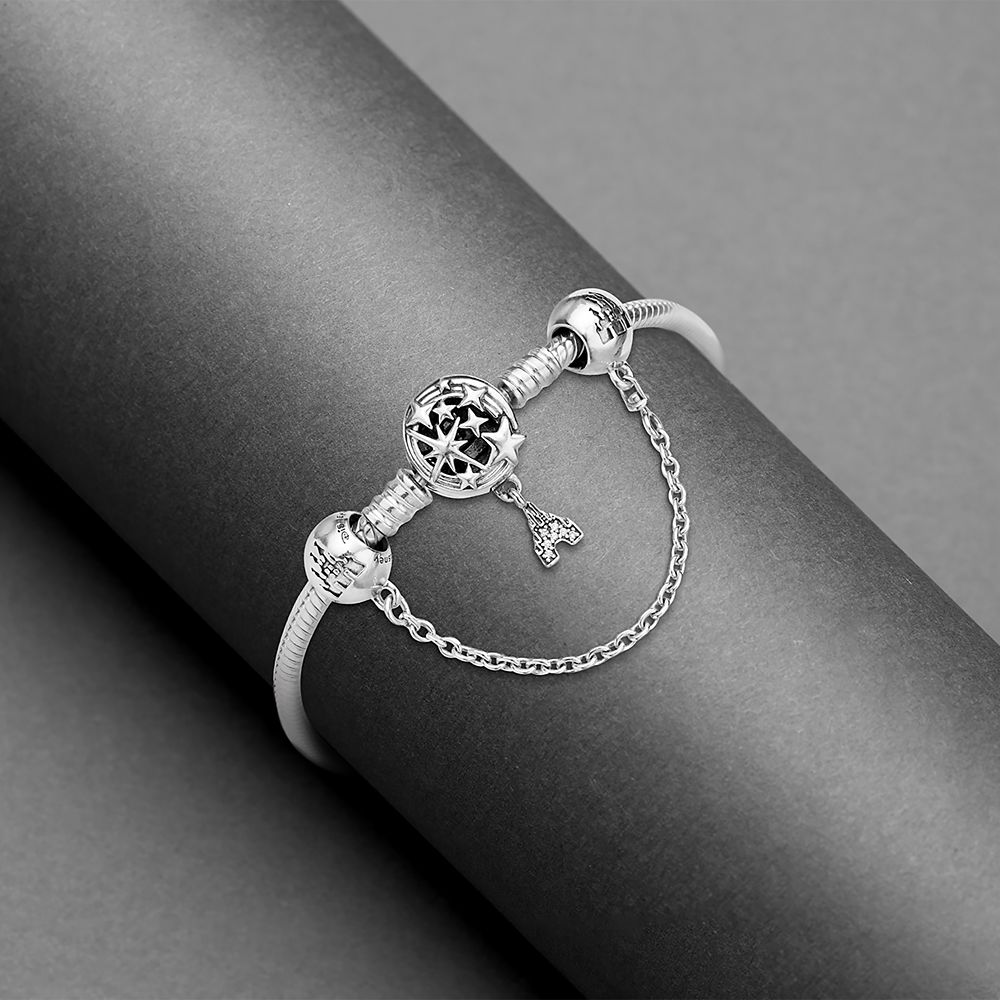 Fantasyland Castle Safety Chain Charm by Pandora - Disney Parks