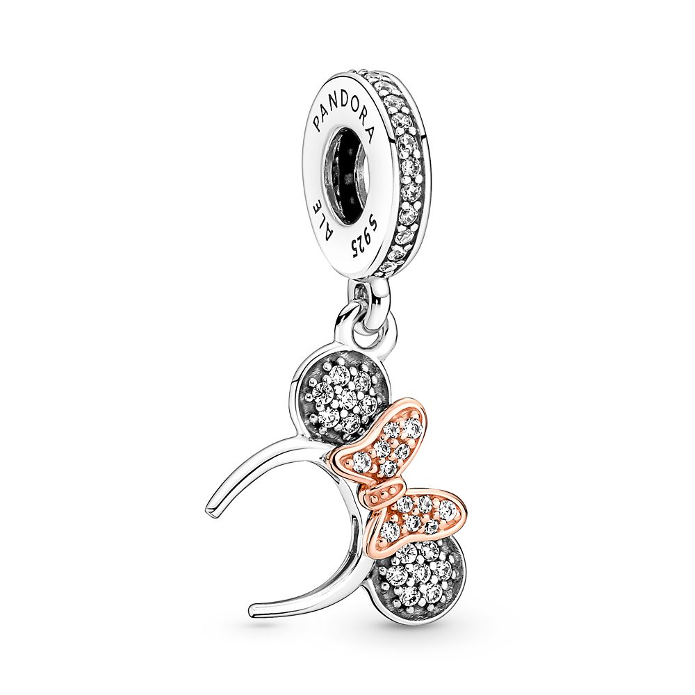 Pandora Minnie deals polka dot ears charm