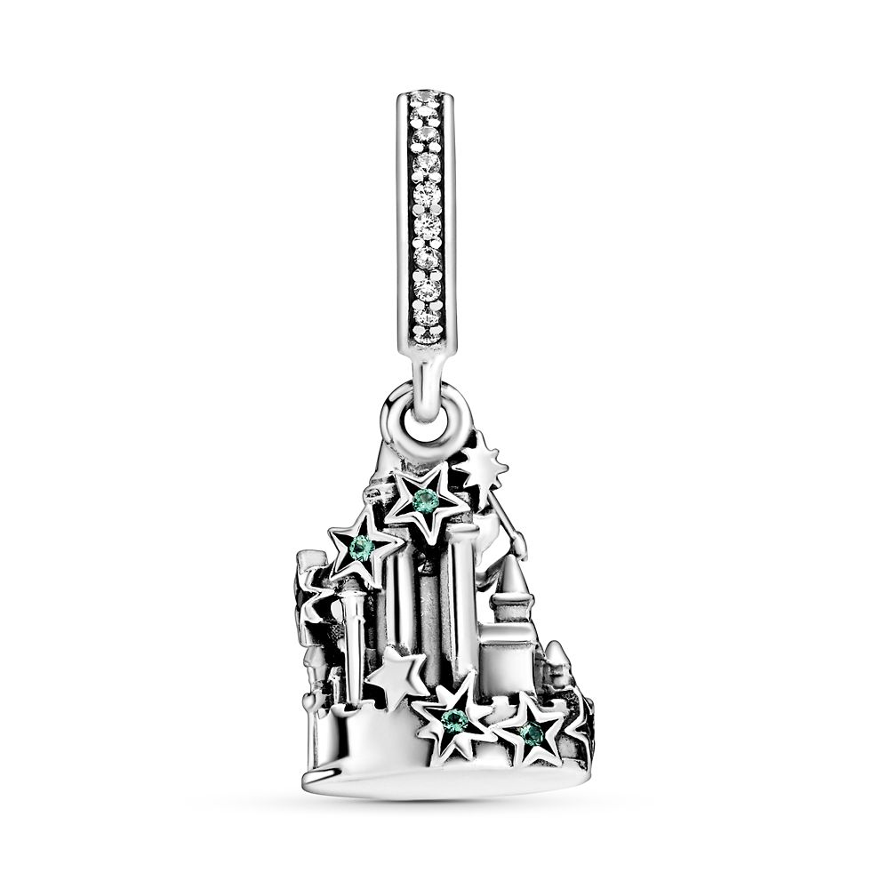 Tinker Bell and Fantasyland Castle Dangle Charm by Pandora - Peter Pan - Disney Parks