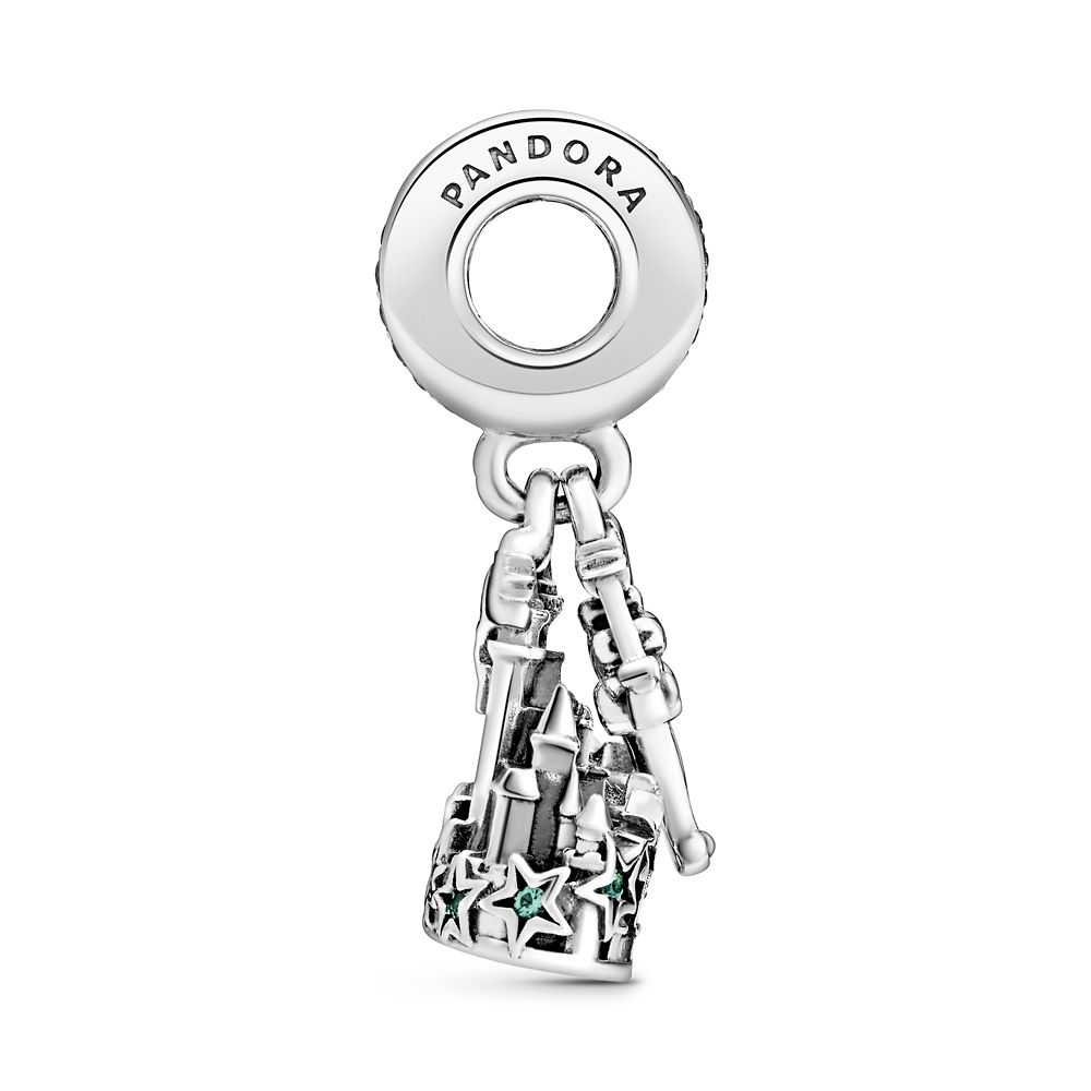 Tinker Bell and Fantasyland Castle Dangle Charm by Pandora - Peter Pan - Disney Parks