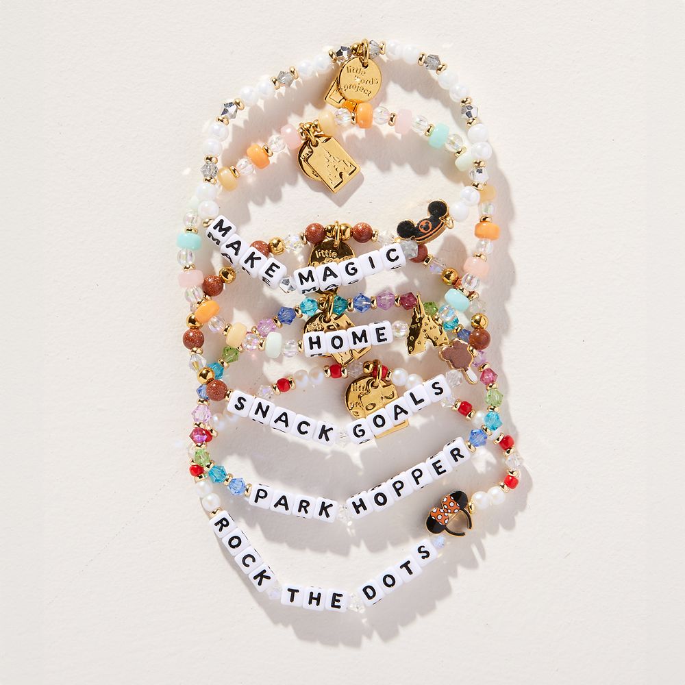 Mickey Mouse ''Snack Goals'' Bracelet by Little Words Project