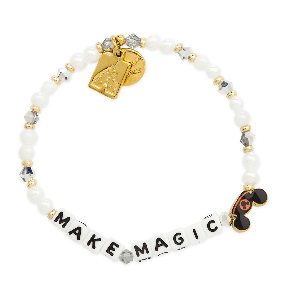 The Mickey Mouse Club Mouseketeer Ear Hat ''Make Magic'' Bracelet by Little Words Project Official shopDisney