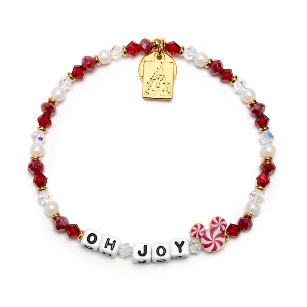 Mickey Mouse Peppermint Swirl Oh Joy Bracelet by Little Words Project Official shopDisney