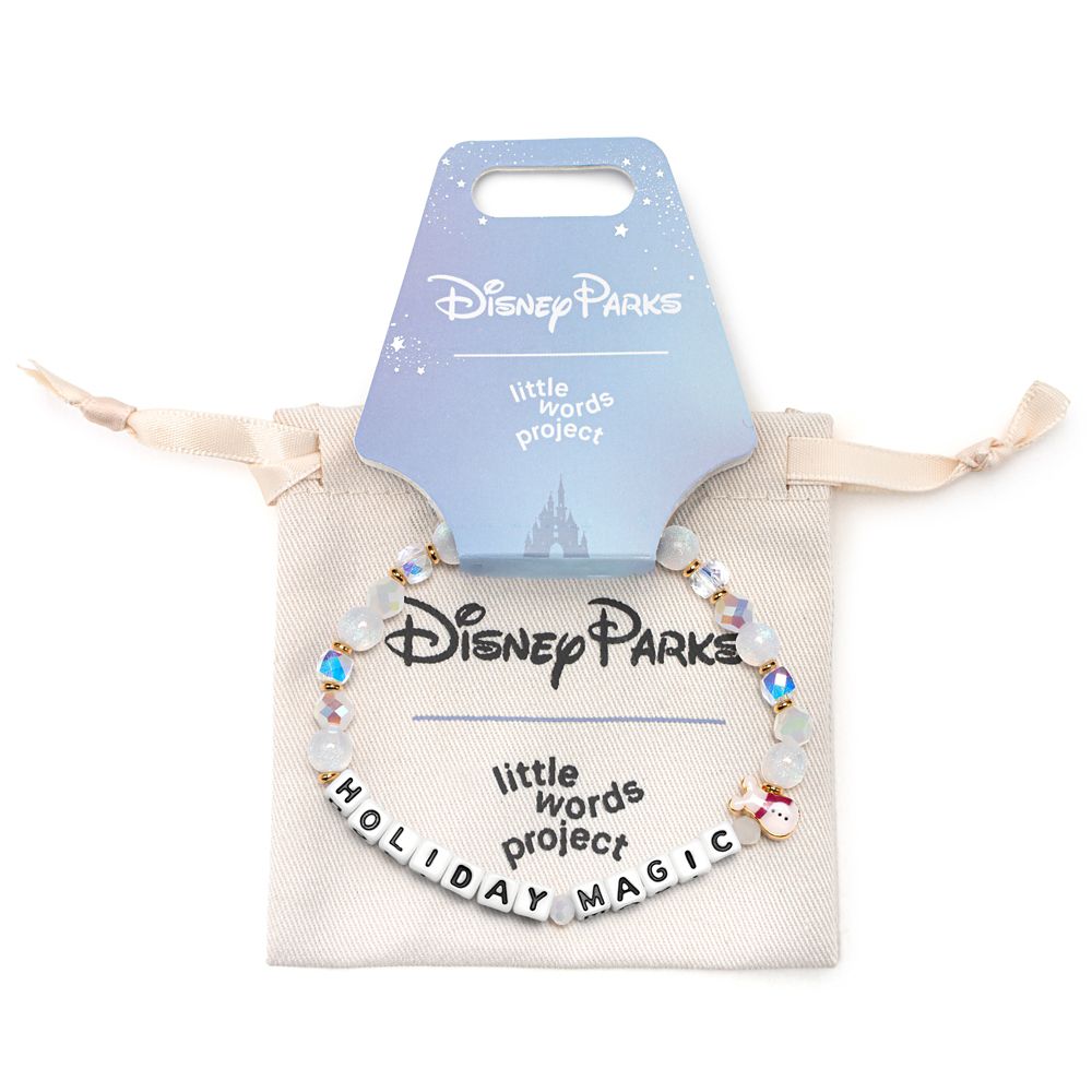 Mickey Mouse Snowman ''Holiday Magic'' Bracelet by Little Words Project
