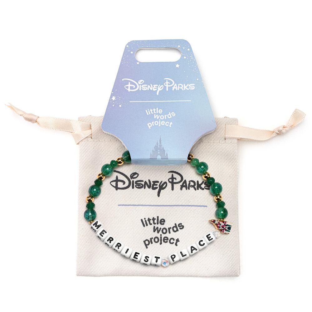 Fantasyland Castle ''Merriest Place'' Bracelet by Little Words Project