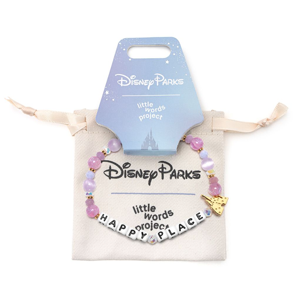 Fantasyland Castle ''Happy Place'' Bracelet by Little Words Project