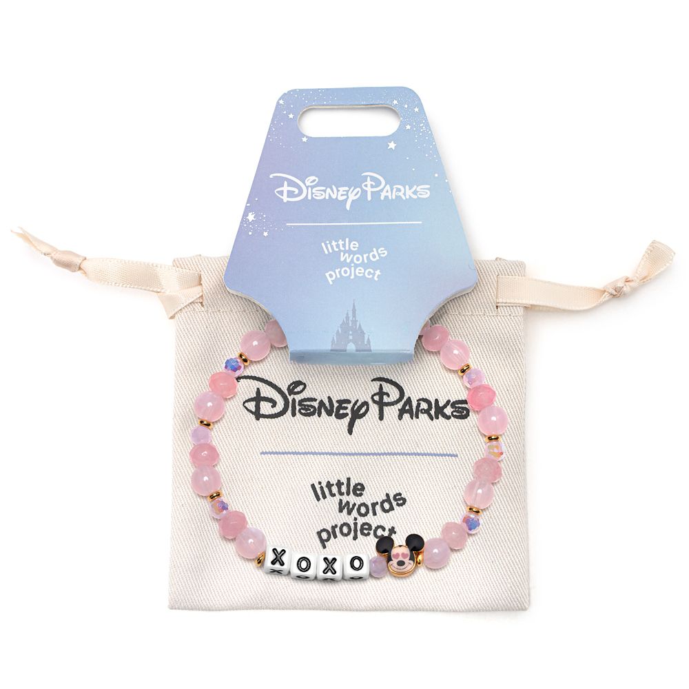 Mickey Mouse ''XOXO'' Bracelet by Little Words Project