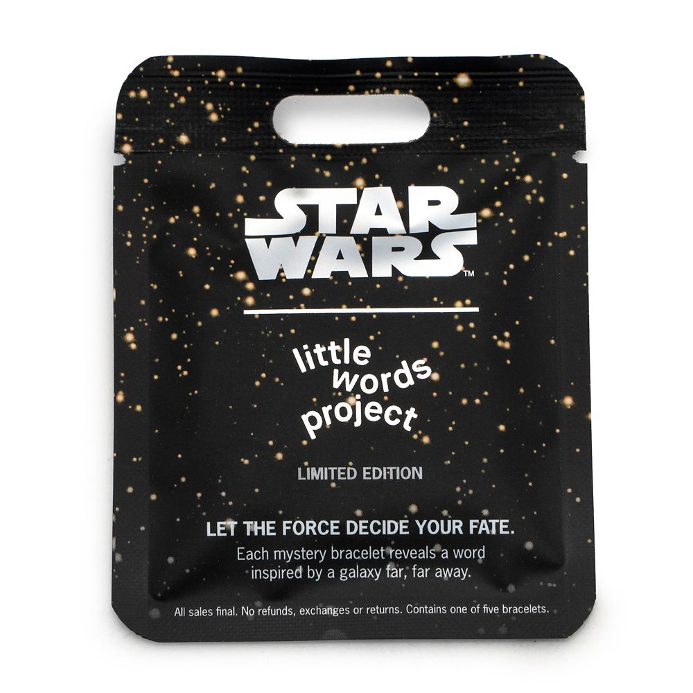 Star Wars Mystery Bracelet by Little Words Project - Limited Edition