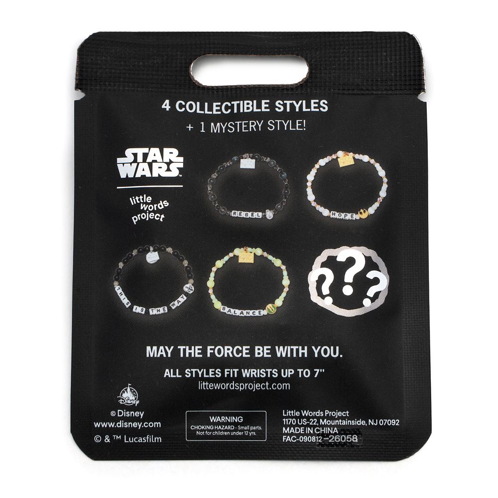 Star Wars Mystery Bracelet by Little Words Project - Limited Edition