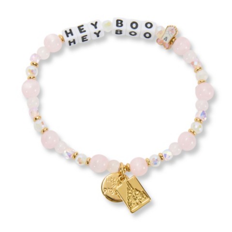 Little Words Project Minnie Mouse Cutie Ghost ''Hey Boo'' Bracelet by