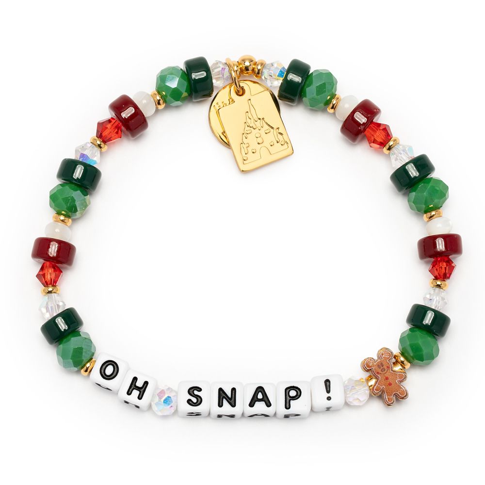 Mickey Mouse Gingerbread ''Oh Snap!'' Bracelet by Little Words Project