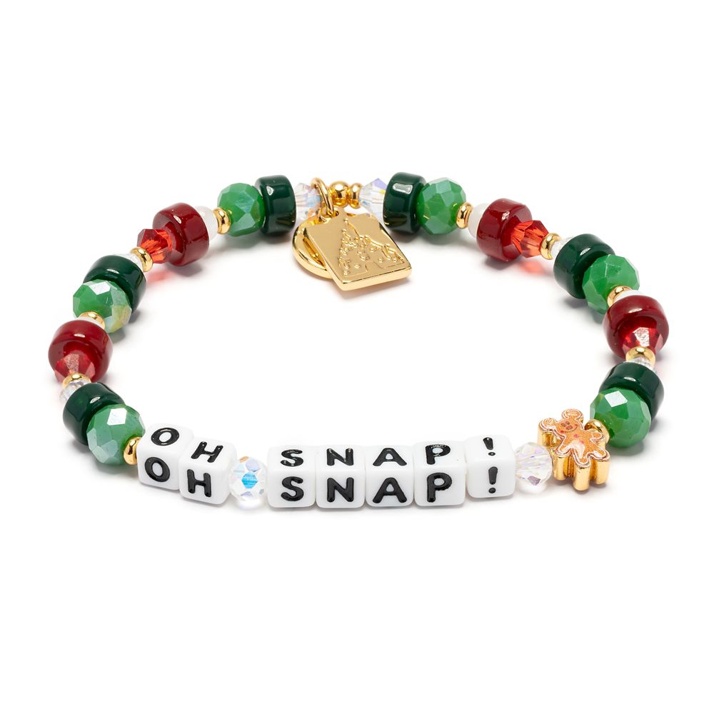Mickey Mouse Gingerbread ''Oh Snap!'' Bracelet by Little Words Project