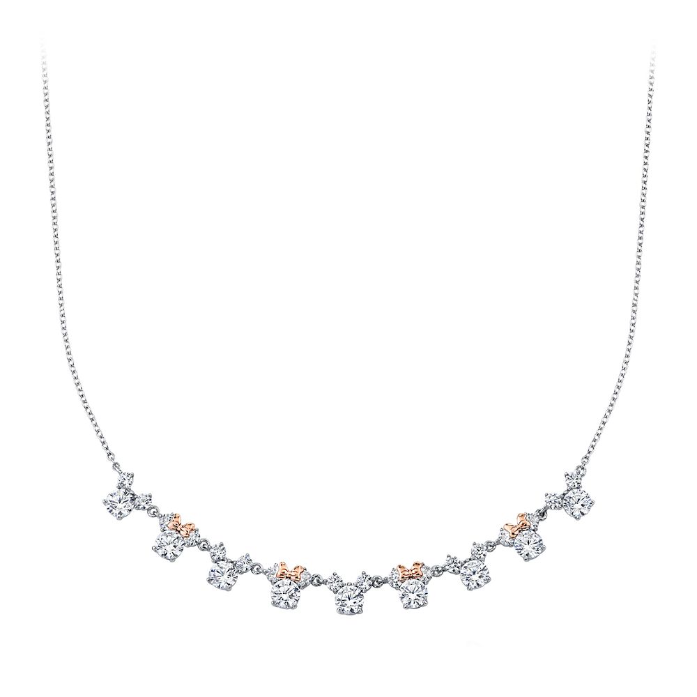 Mickey and Minnie Mouse Icon Necklace by CRISLU