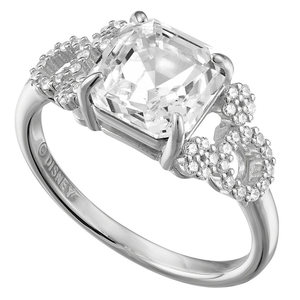 Mickey Mouse Icon Swarovski Crystal Ring by Rebecca Hook