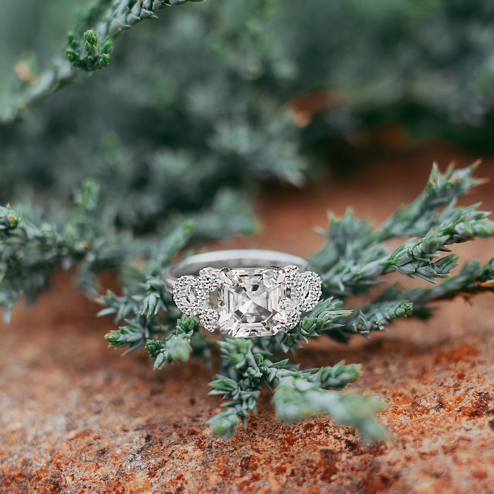 Mickey Mouse Icon Swarovski Crystal Ring by Rebecca Hook