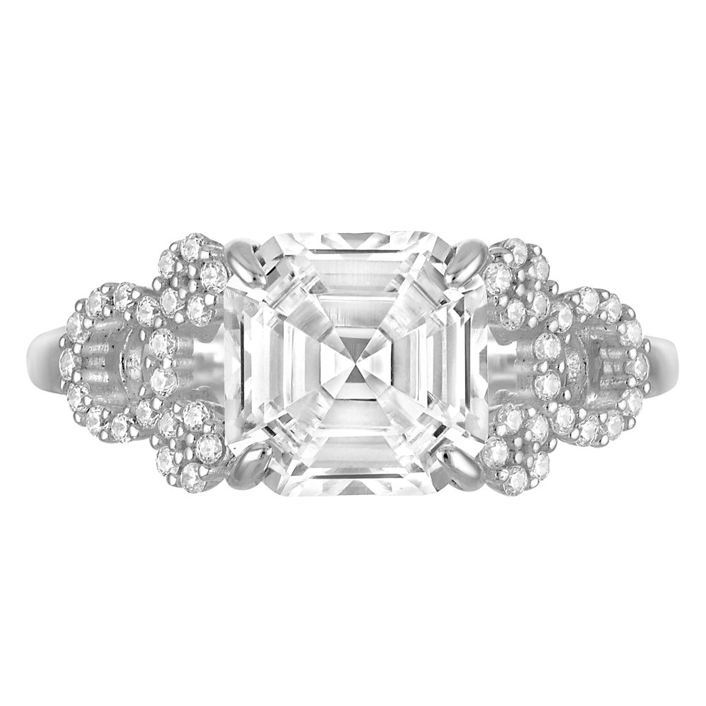 Mickey Mouse Icon Swarovski Crystal Ring by Rebecca Hook