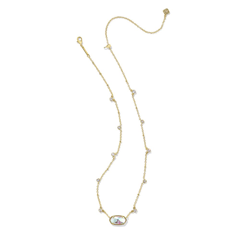 Mickey Mouse Elisa Necklace by Kendra Scott - Dichroic Glass