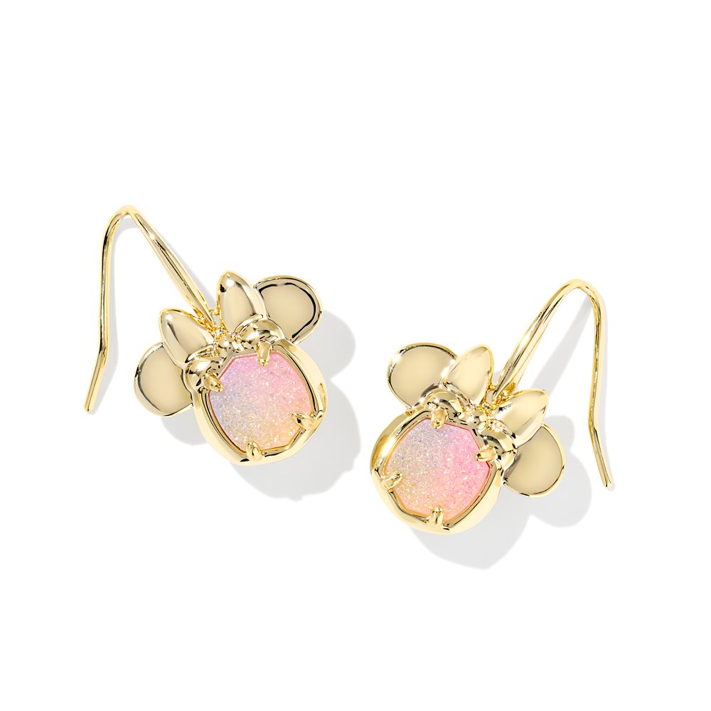 Minnie Mouse Icon Drop Earrings by Kendra Scott Official shopDisney