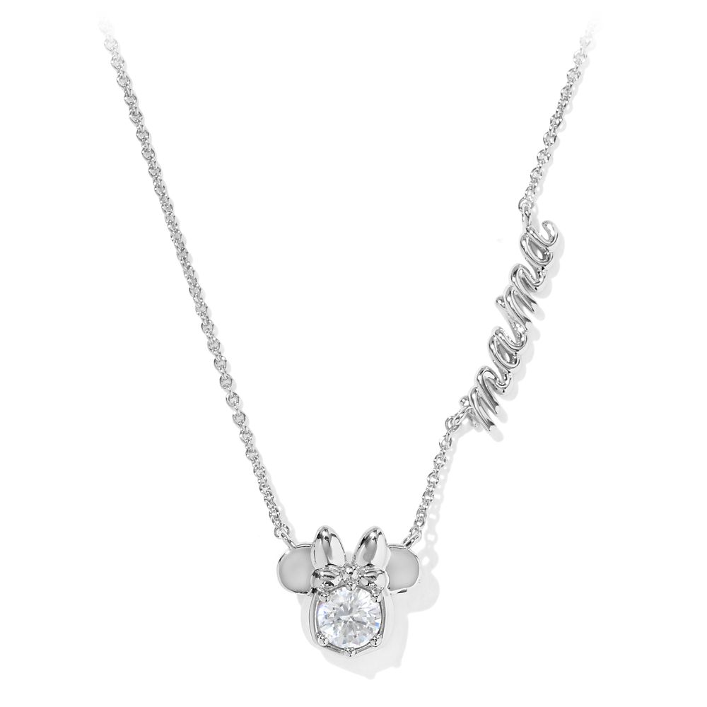 Minnie Mouse ''Mama'' Fixed Pendant Necklace by Kendra Scott