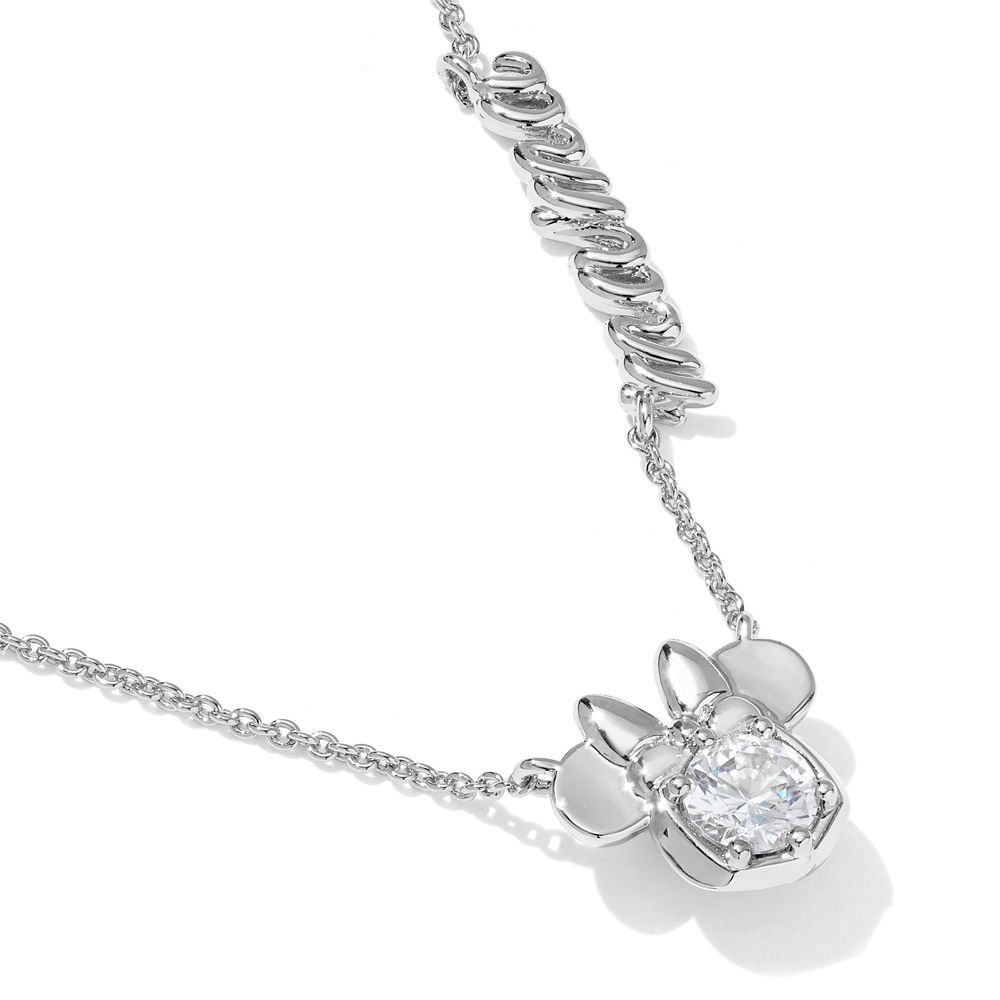 Minnie Mouse ''Mama'' Fixed Pendant Necklace by Kendra Scott