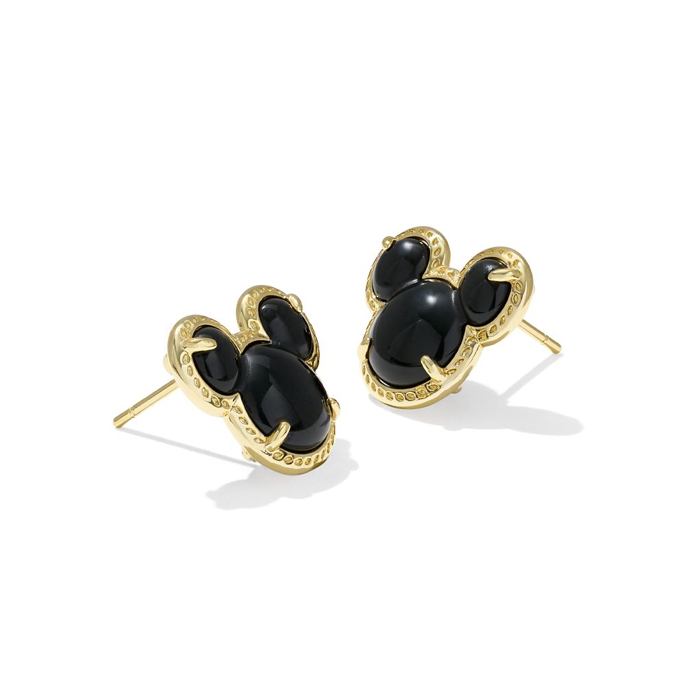 Mickey Mouse Icon Curved Stone Stud Earrings by Kendra Scott
